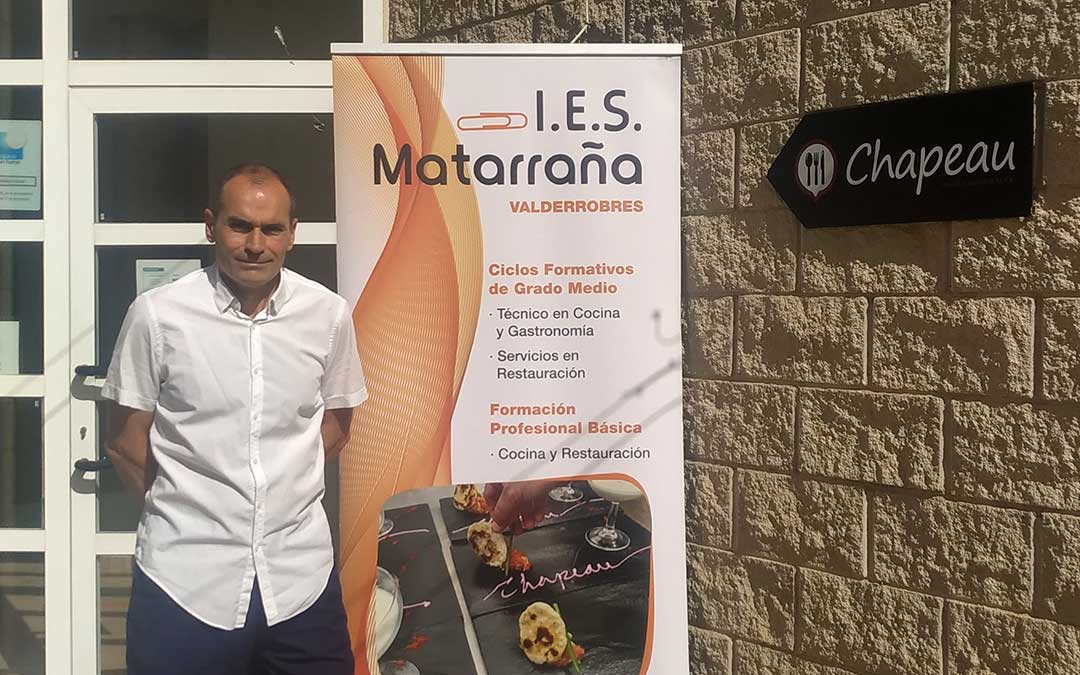 Ignacio Belanche, director del IES Matarraña de Valderrobres./ IES Matarraña