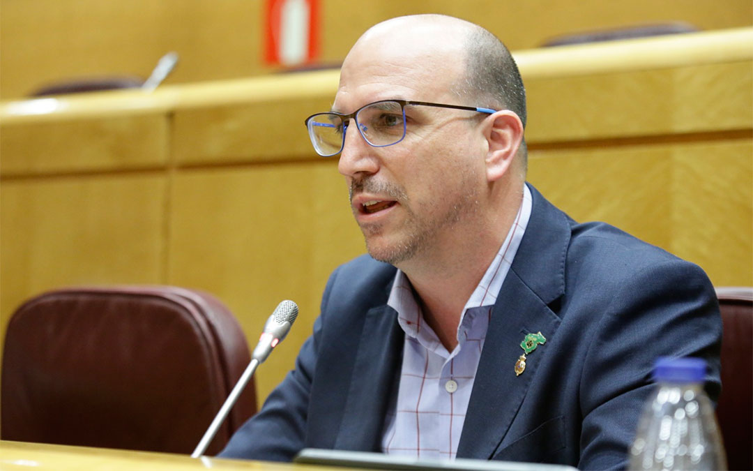 El senador de Teruel Existe Joaquín Egea./ T.E.