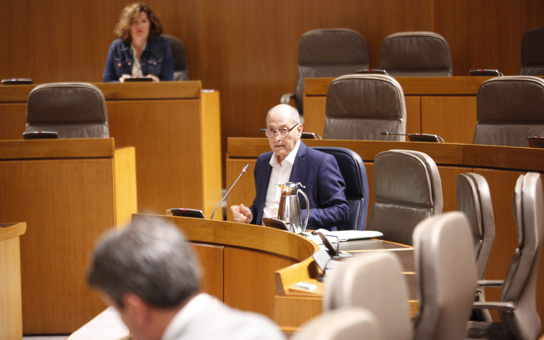 El director general de Administración Local, José Ramón Ibáñez. / Cortes de Aragón