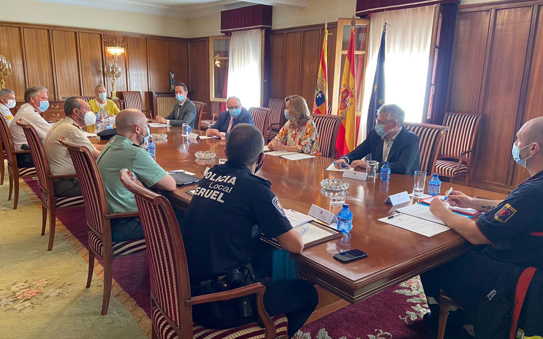 Primera visita a Teruel de Pilar Alegría como delegada del Gobierno en Aragón./LA COMARCA