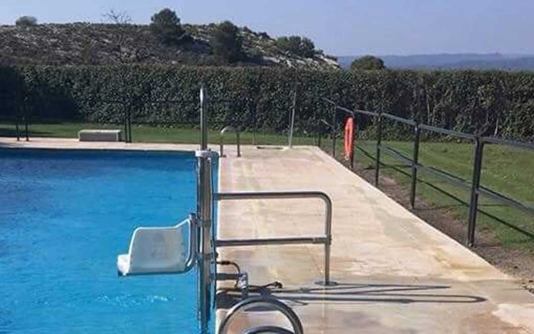 Piscina de verano de la localidad de Castellote