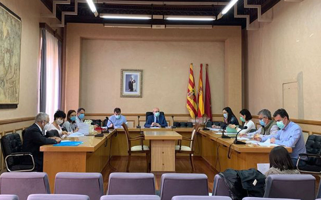 Reunión del Consejo este lunes./LA COMARCA