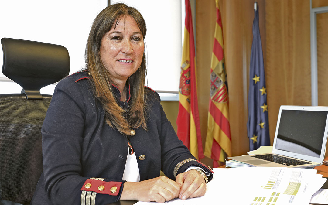 La consejera de Sanidad, Sira Repollés./ L.C.