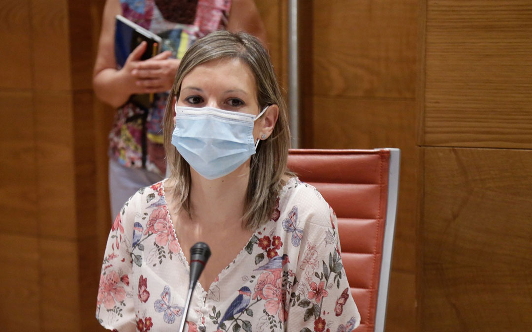 Beatriz Martín en la Comisión de Portavoces del Senado