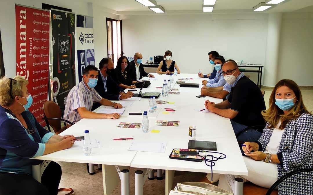 Reunión de la comisión agroalimentaria de la Cámara de Teruel