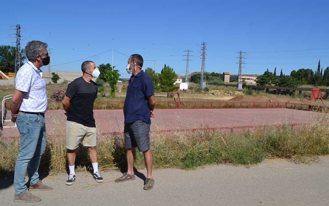 El espacio donde se ubicará la pista de BTT estará junto a la pista polideportiva del Barrio de San José