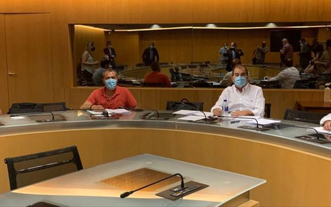 Reunión de los representantes de UGT con el Ministerio
