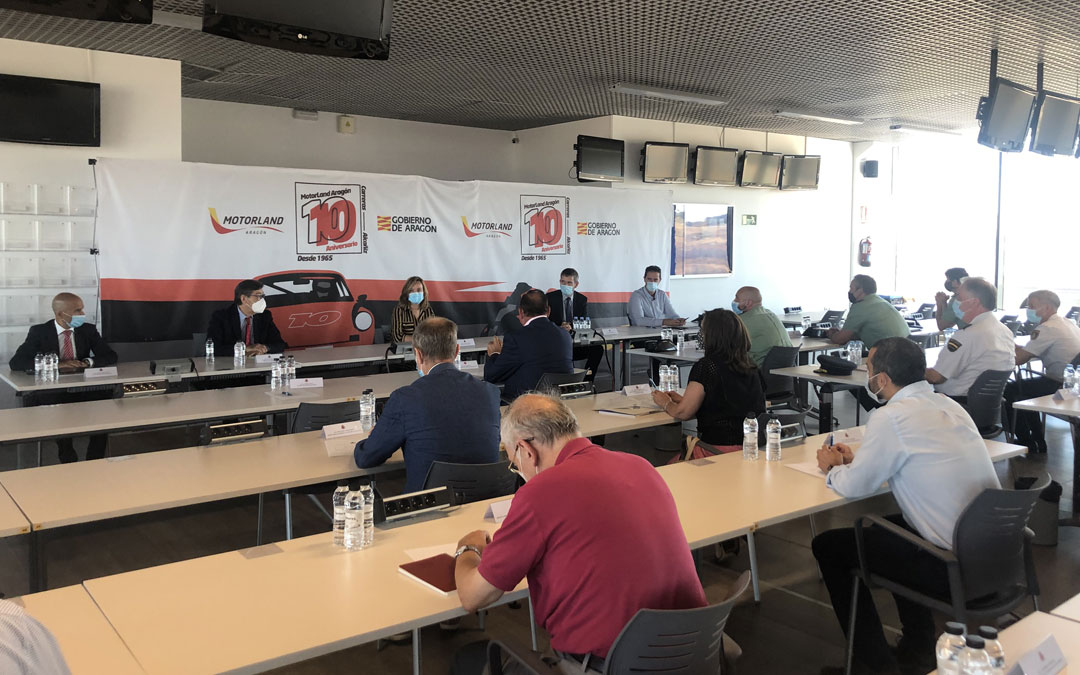 Motorland acogió este jueves la Junta de Seguridad de MotoGP / L. Castel