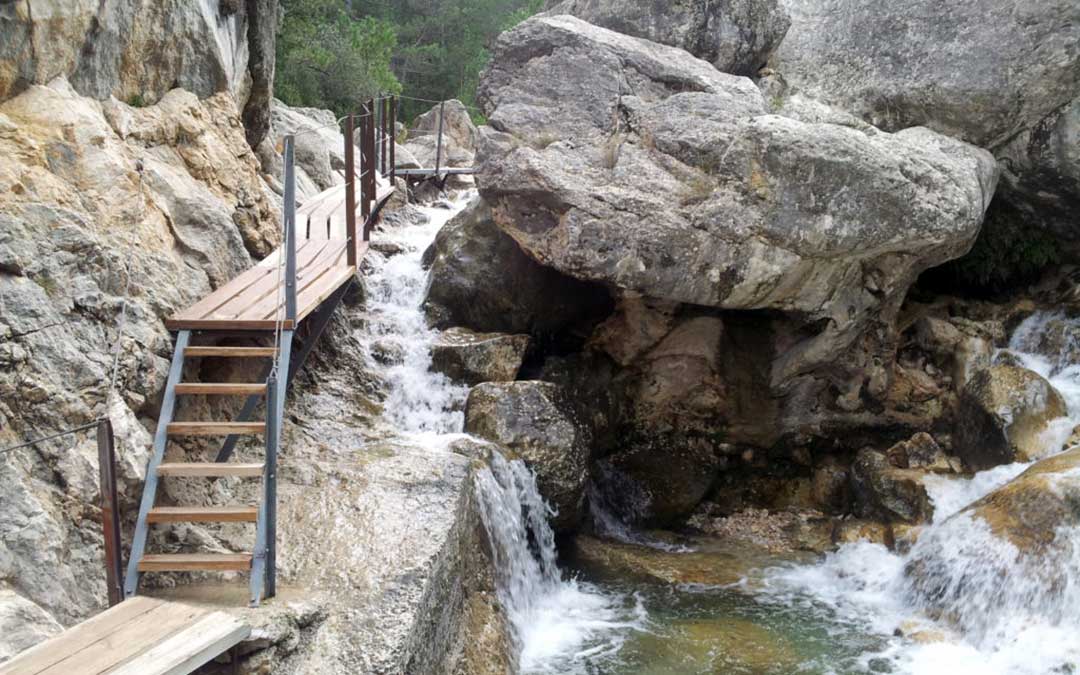 Uno de los enclaves del paraje natural del Parrizal de Beceite./ Ayto. Beceite