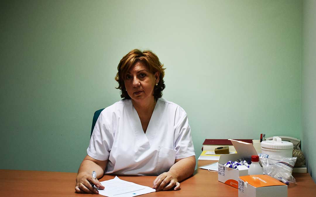 Pilar Madero, médica del Centro Igualatorio de Caspe.