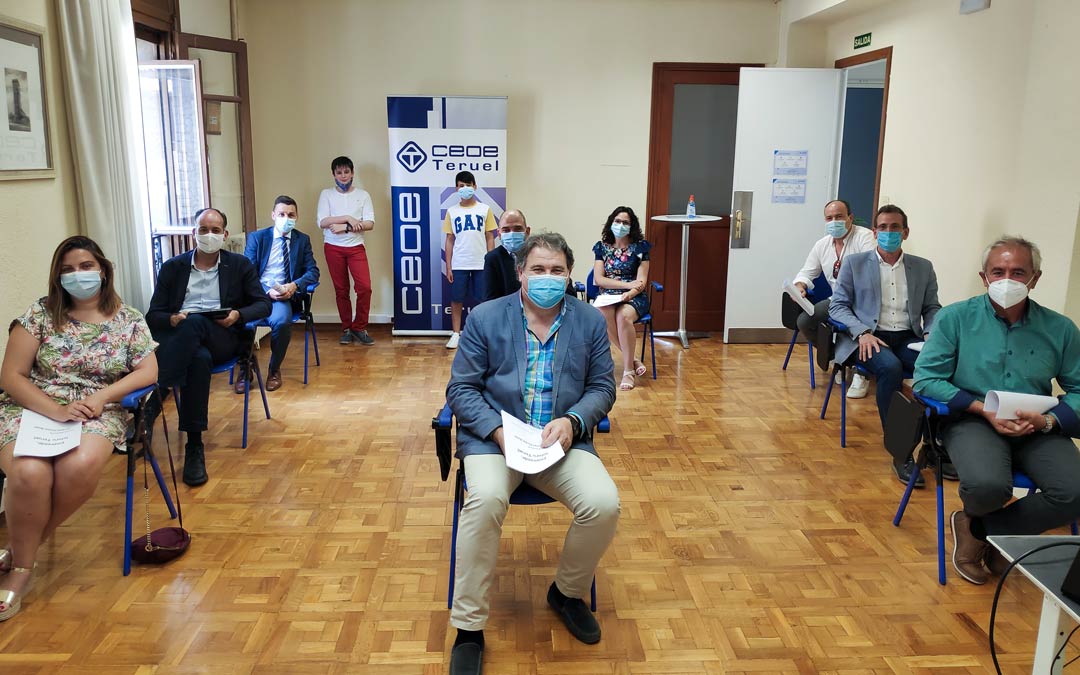 Presentación de proyectos de la tercera edición del concurso 'Emprende Futuro Teruel'./LA COMARCA