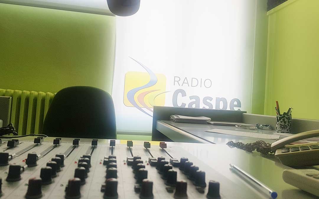 Estudio de Radio Caspe.