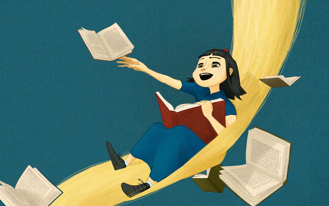 Un marca páginas para El mundo al revés. / Roberto Morote