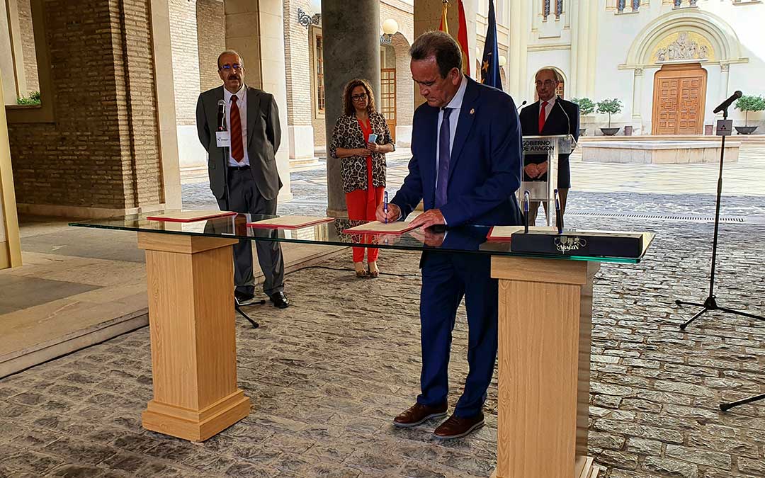 El presidente de la DPZ es Juan Antonio Sánchez Quero.