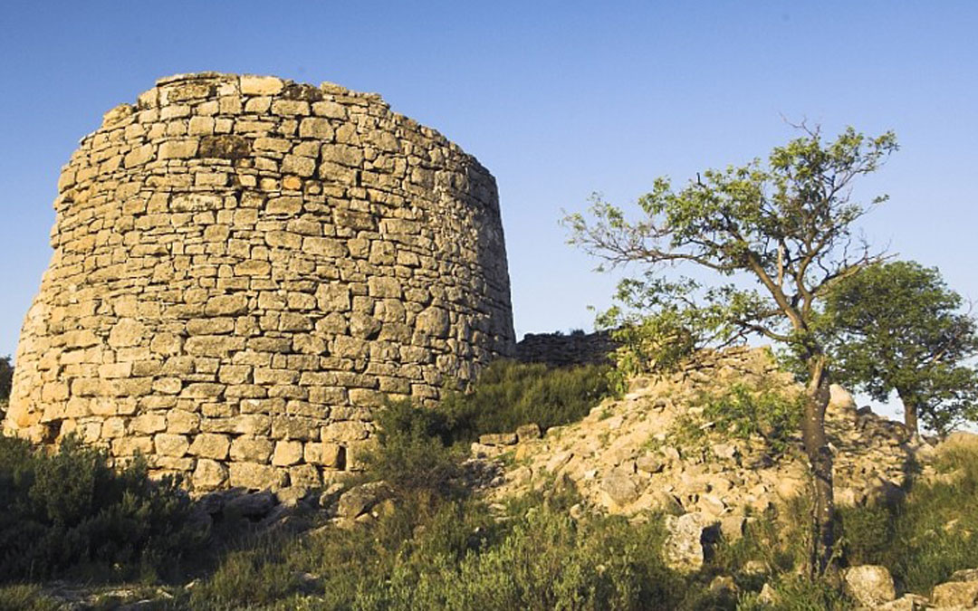Poblado ibérico Cabezo de San Pedro./ Archivo fotográfico del Consorcio Iberos en el Bajo Aragón