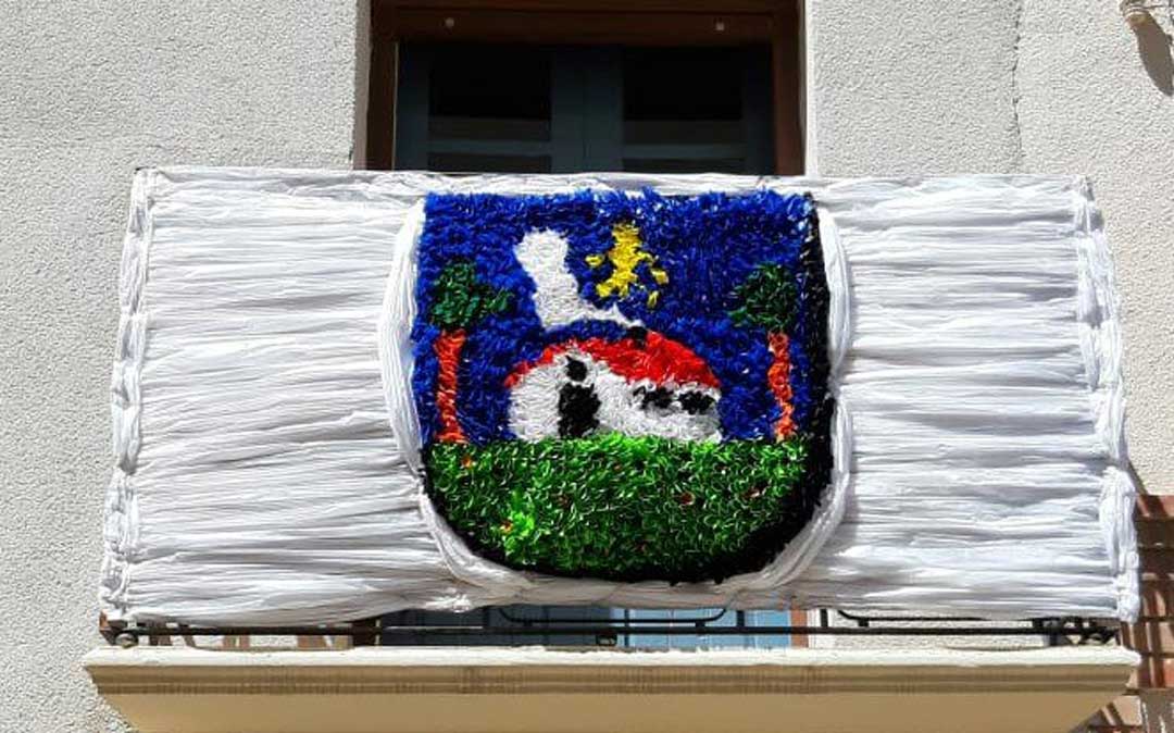 Mención especial: Escudo de Mas de las Matas./Comisión de fiestas de Mas de las Matas