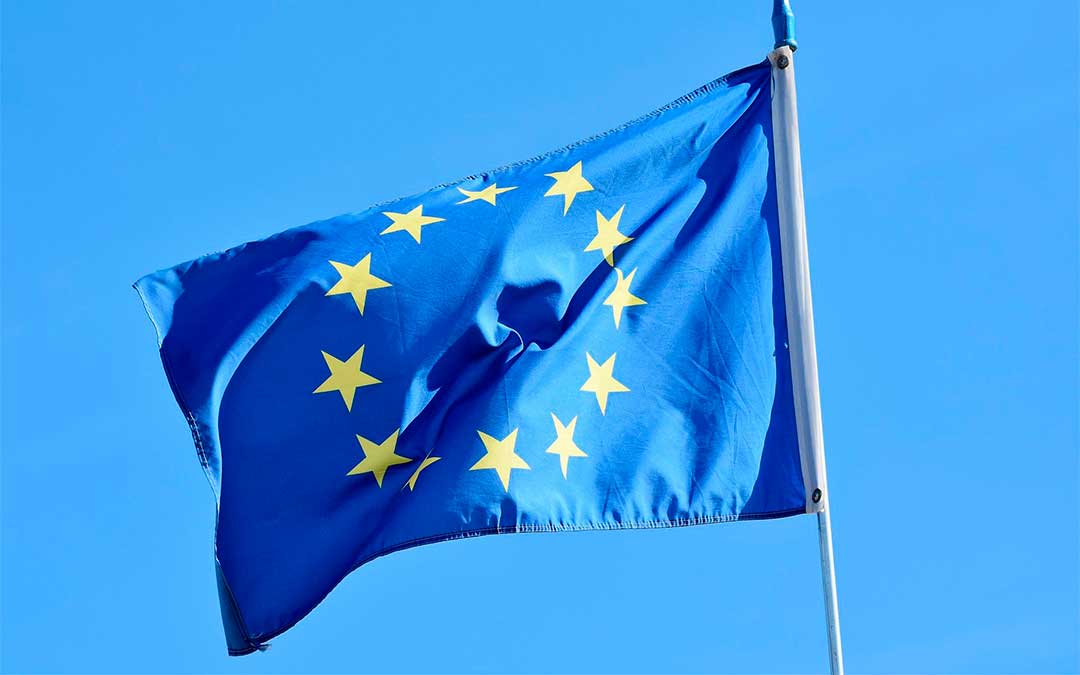 Bandera de la Unión Europea./ L.C.