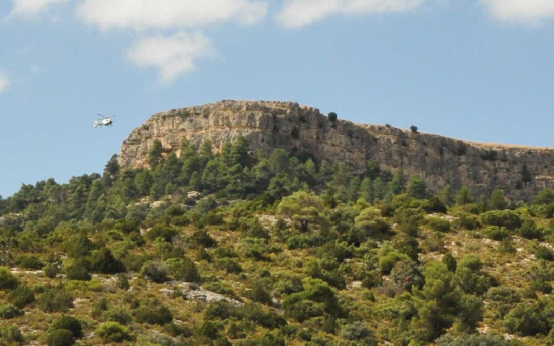 Montículo de La Caixa, situado entre Beceite y Valderrobres./L.C.