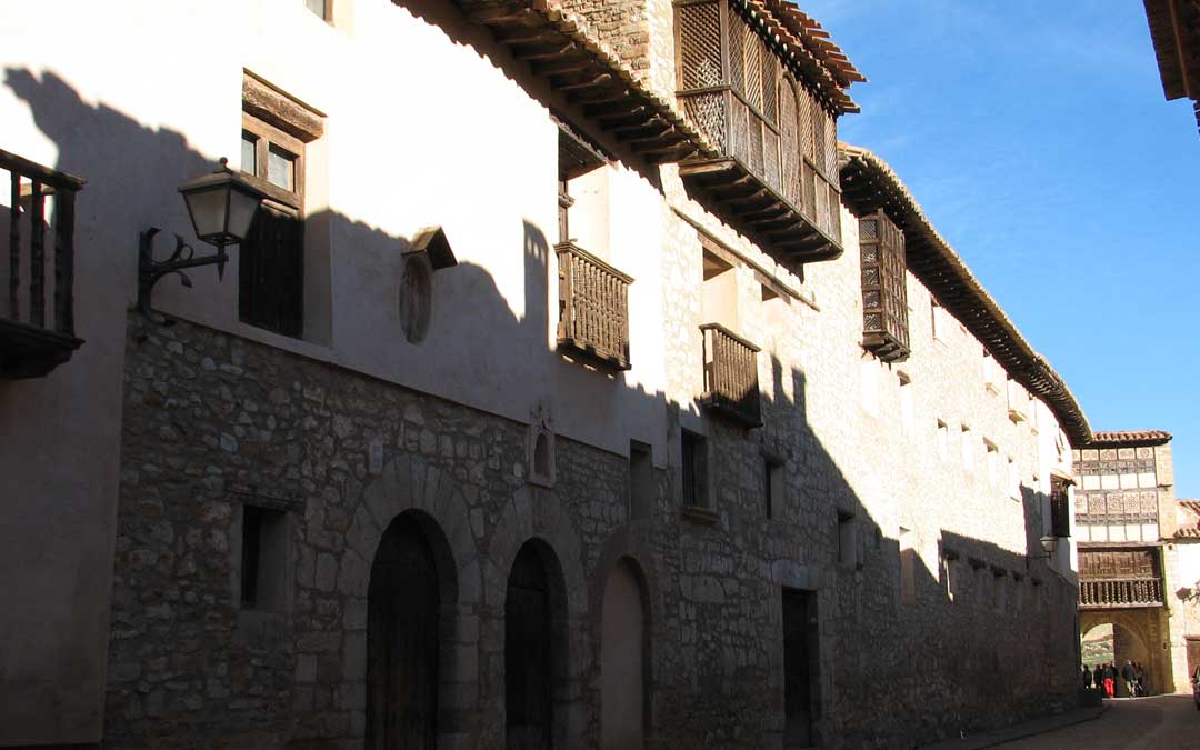 Convento de las Agustinas, ubicado en la Calle Mayor de la localidad./ La Comarca