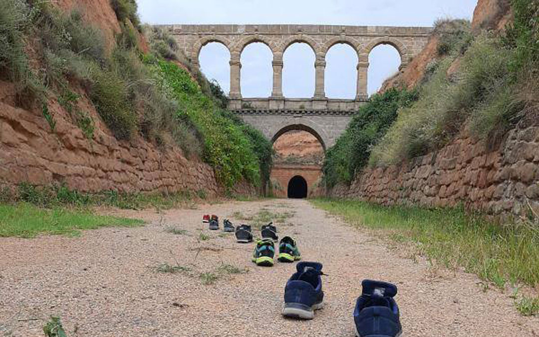Foto participante en el concurso relacionado con el puente de la Torica, punto de la vía verde, una de las rutas de La Puebla.
