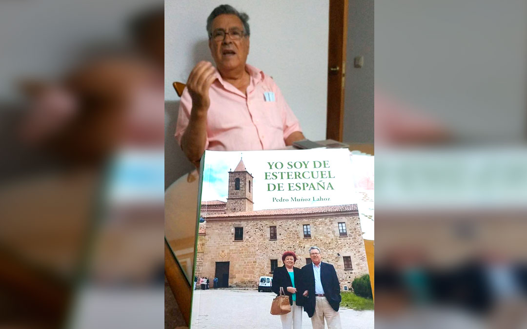 Pedro Muñoz Lahoz, el autor del libro de poemas 'Yo soy de Estercuel de España'./ L.C.