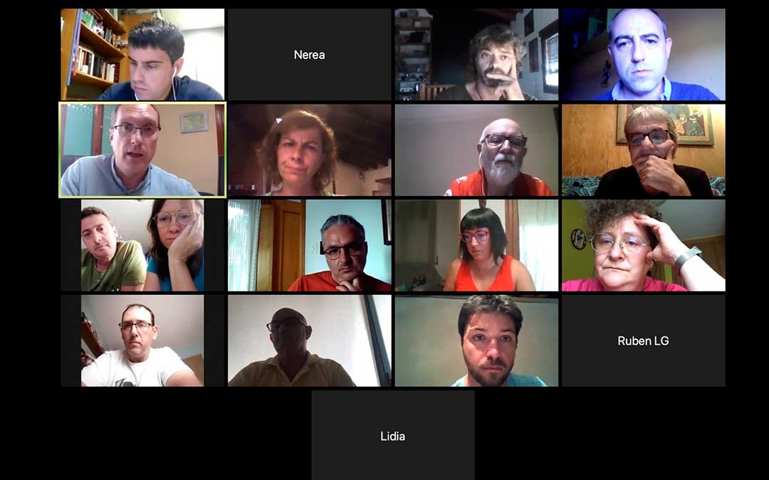 La reunión fue de tipo telemático.