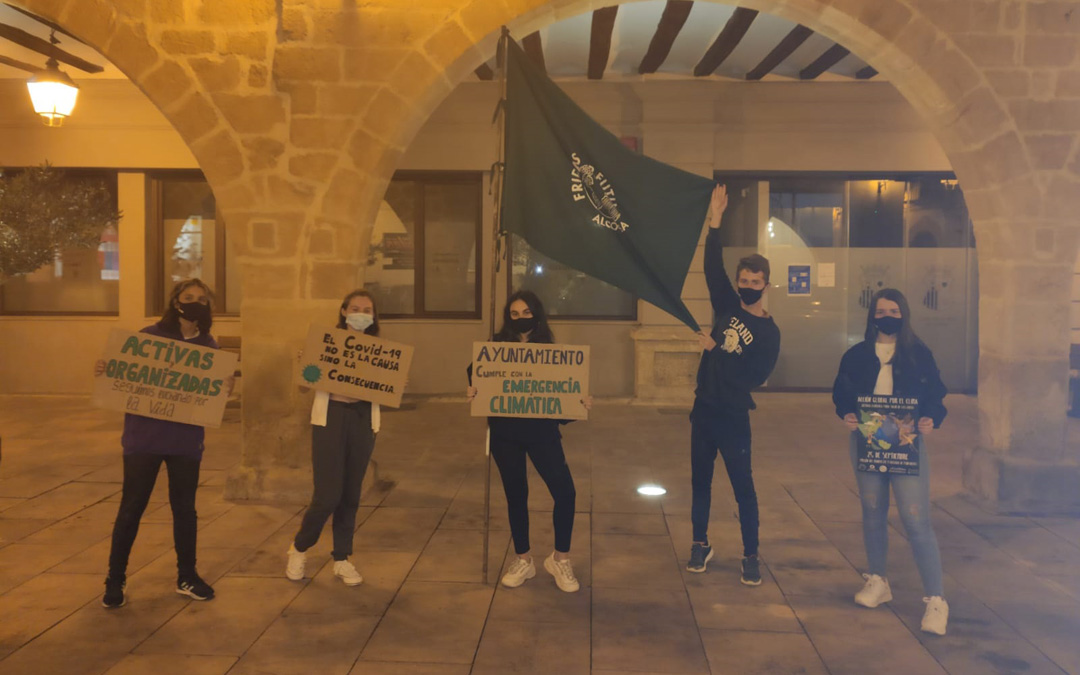 Fridays for Future Alcorisa celebra el Día de Acción Global por el Clima.