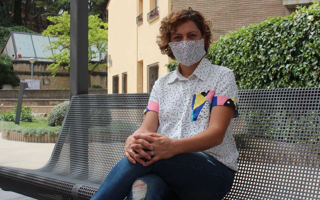 La concejal de Festejos de Alcañiz, Irene Quintana / L. Castel