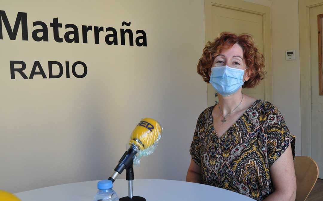 Marta Ferrás, presidenta de los Empresarios del Matarraña.