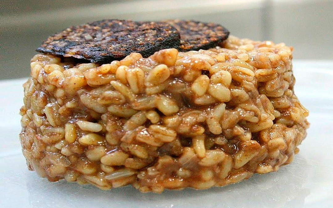 risoto-de-arroz-con-morcilla