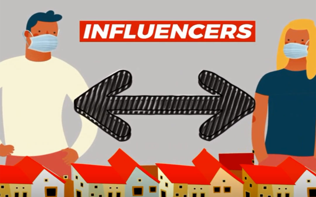 Campaña '#JuventudInfluencer' creada por el Instituto Aragonés de la Juventud./LA COMARCA