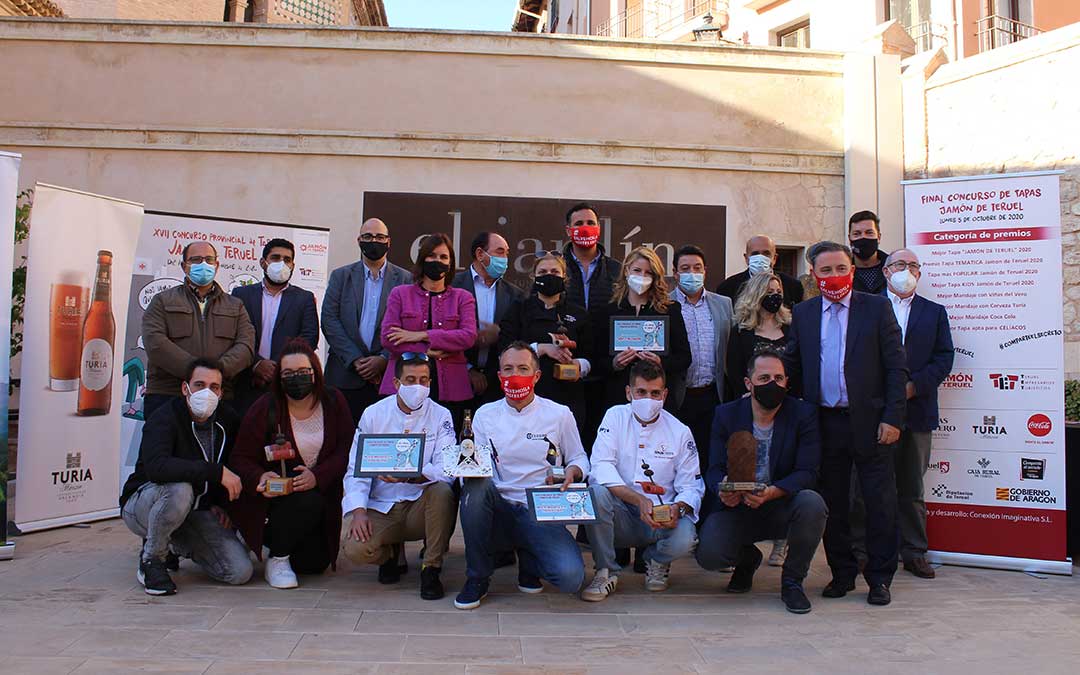 Ganadores del Concurso Tapas Jamón de Teruel 2020./ Conexión Imaginativa