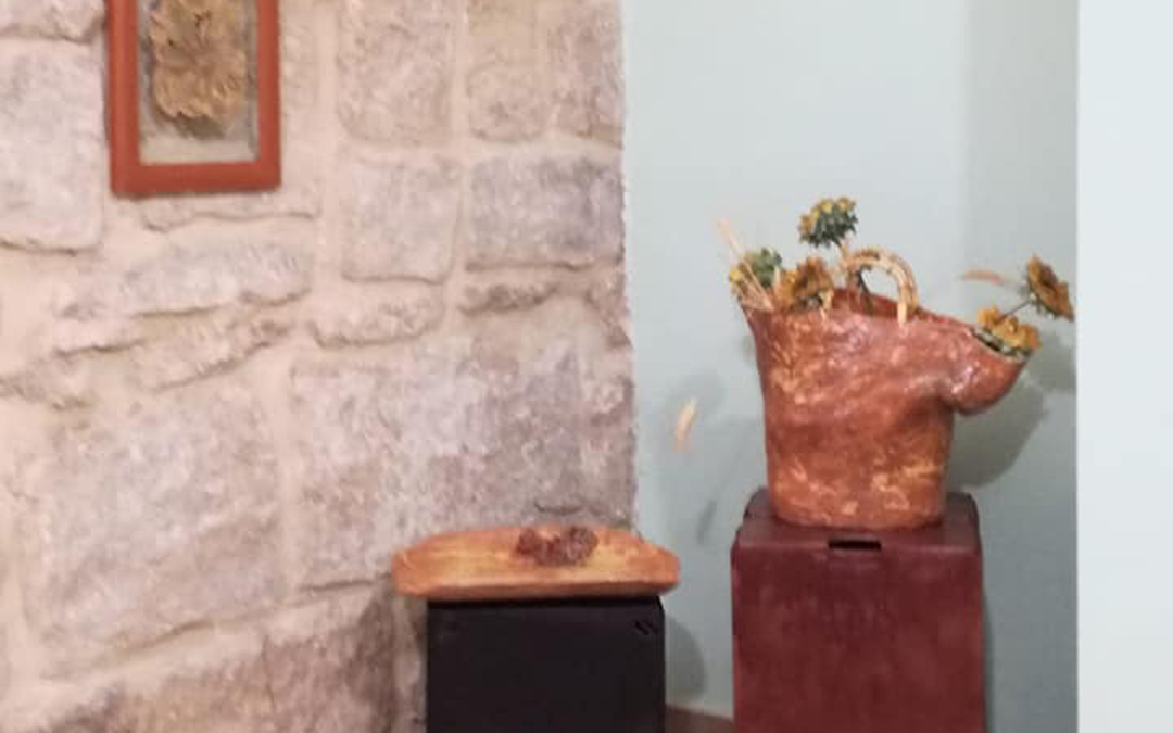 Detalle de una de las exposiciones. / Archivo personal