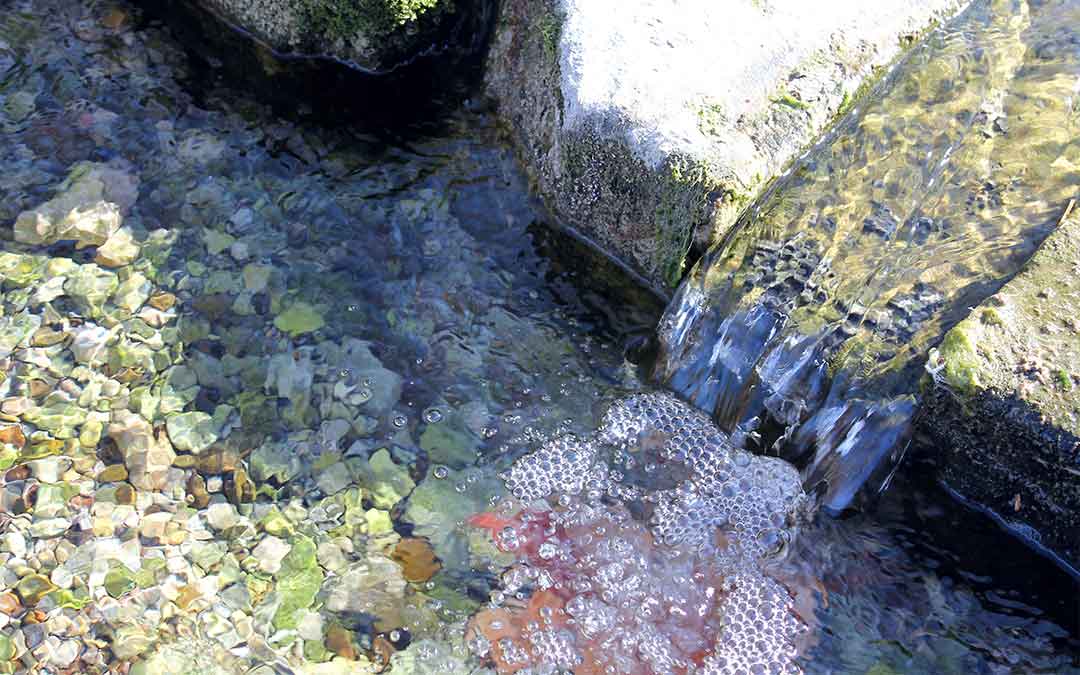 Manantial de Ariño./ Balneario de Ariño