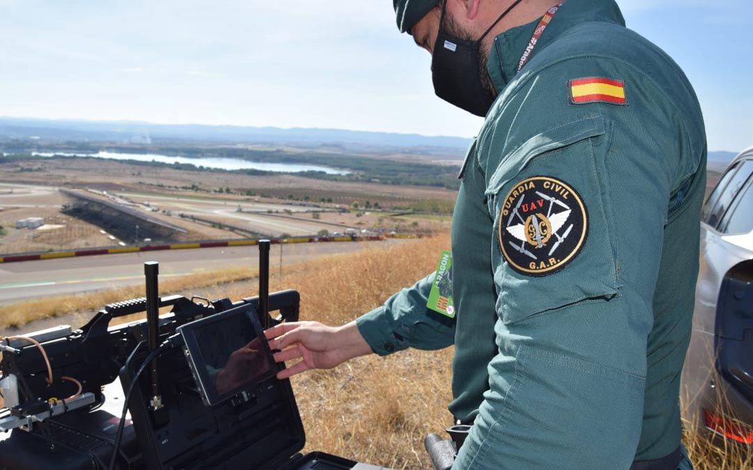Control de la Guardia Civil./G.C.Teruel