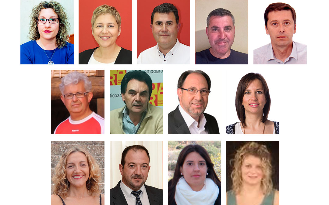 13 de los 15 portavoces de la gestora provincial del PAR creada hace un mes sin el visto bueno de la dirección del partido./ L.C.