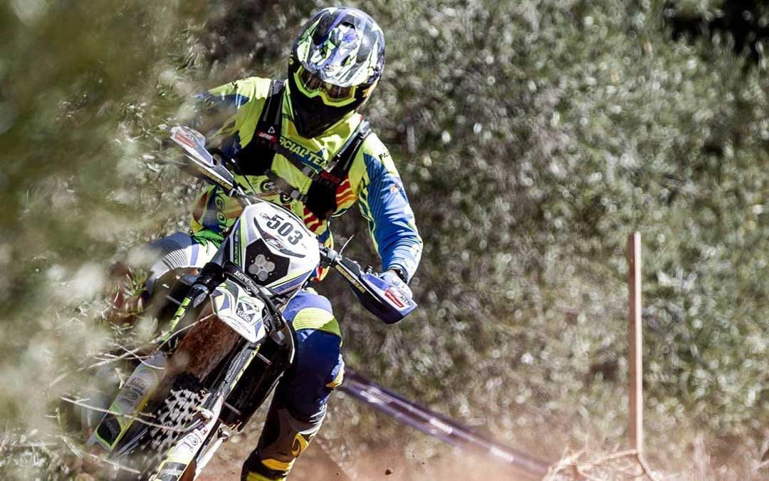 Raúl Guimerá a los mandos de la Sherco