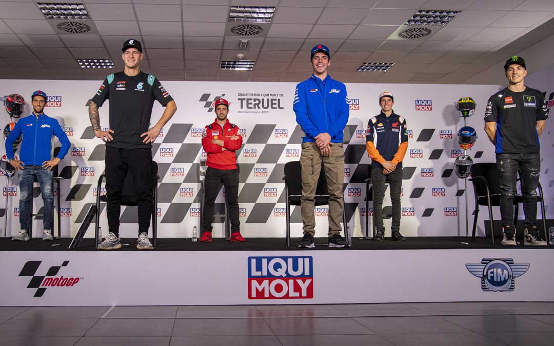 Rueda de prensa previa al Gran Premio Liqui Moly de Teruel de MotoGP