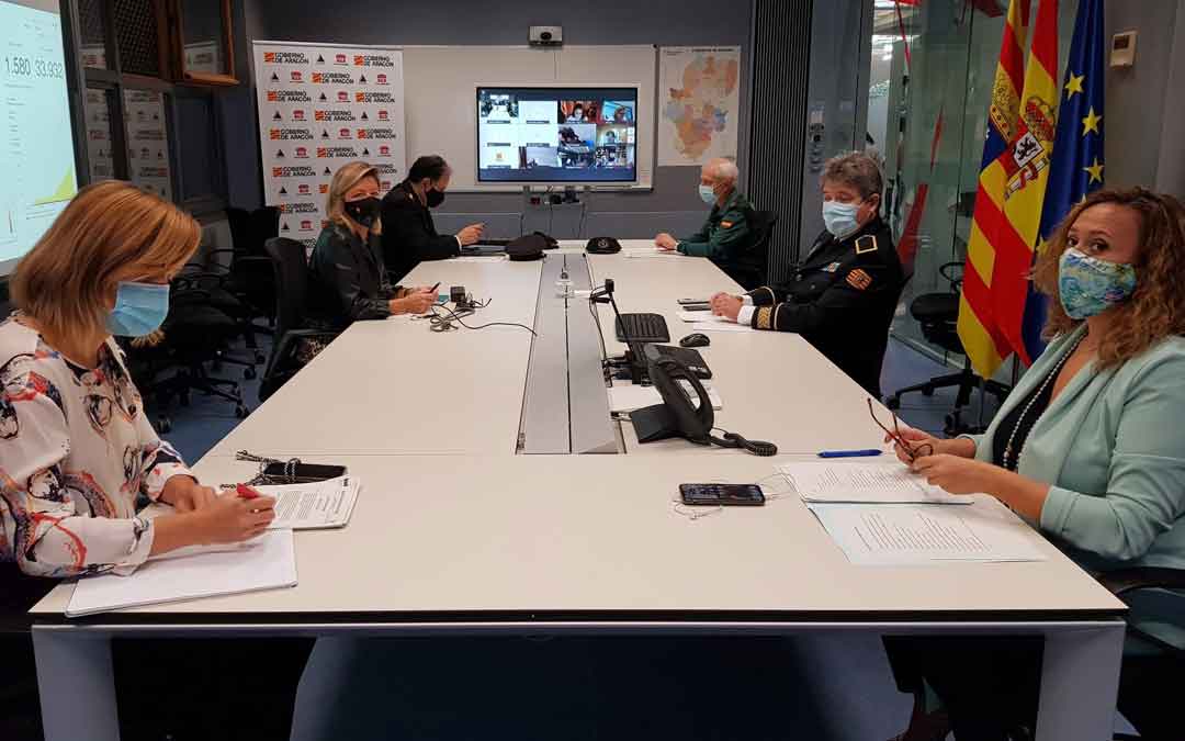 Reunión del CECOPI este jueves por la mañana en Zaragoza. DGA