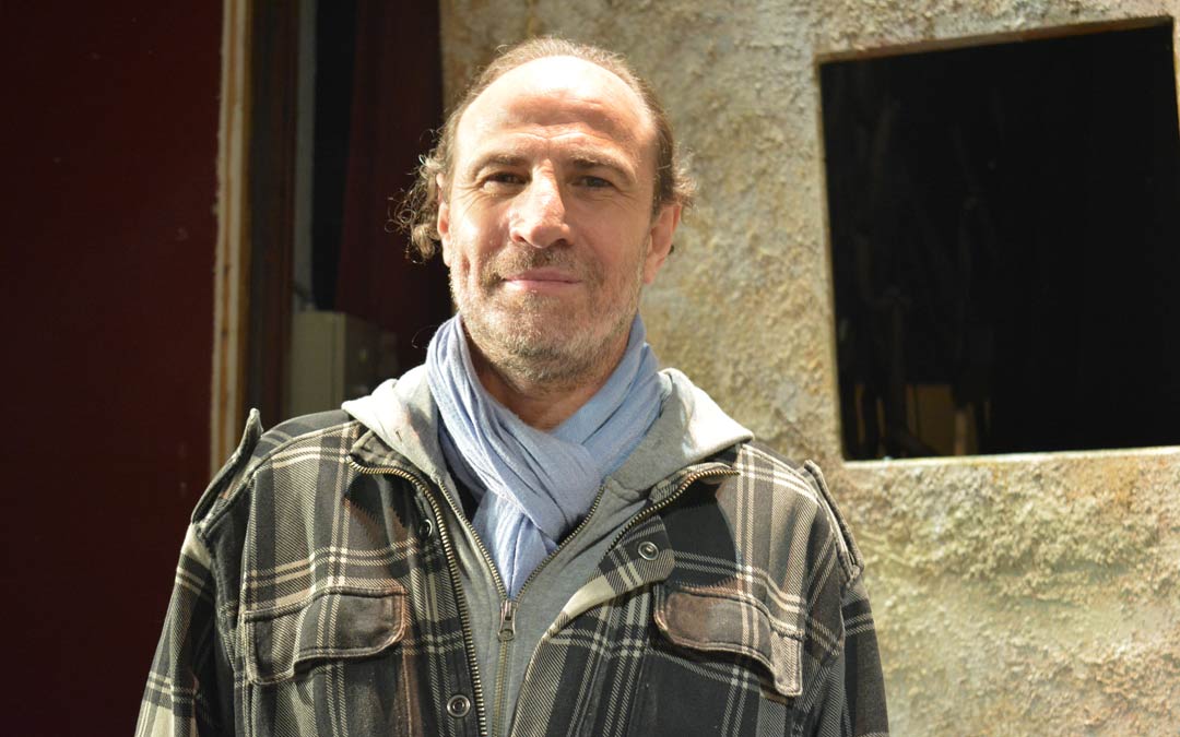 Carlos Martín, director de la compañía Teatro del Temple./I.M.