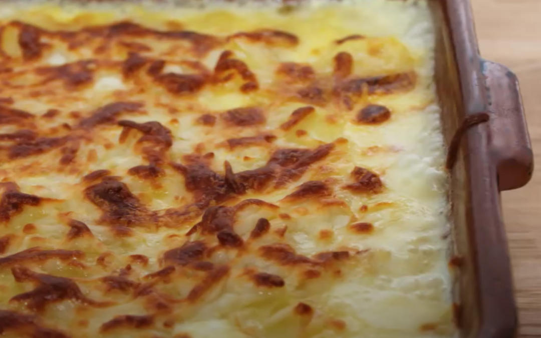 Receta para hacer graten patatas daophine