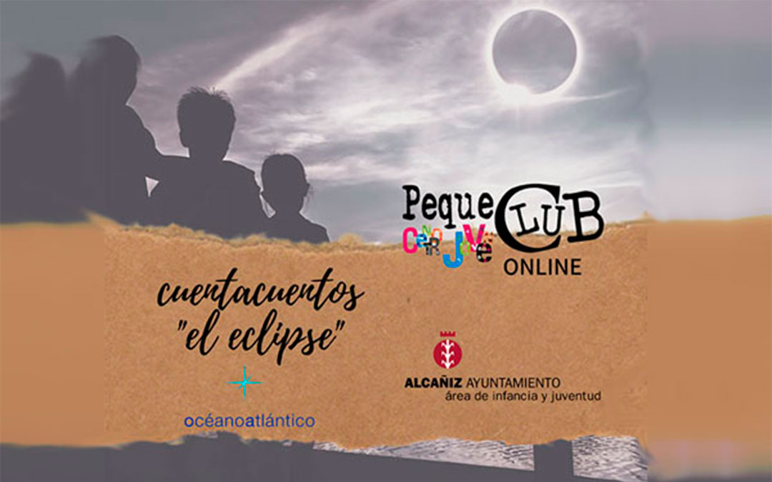 Cuentacuentos online 'El eclipse' desde el Centro Joven de Alcañiz./ L.C.