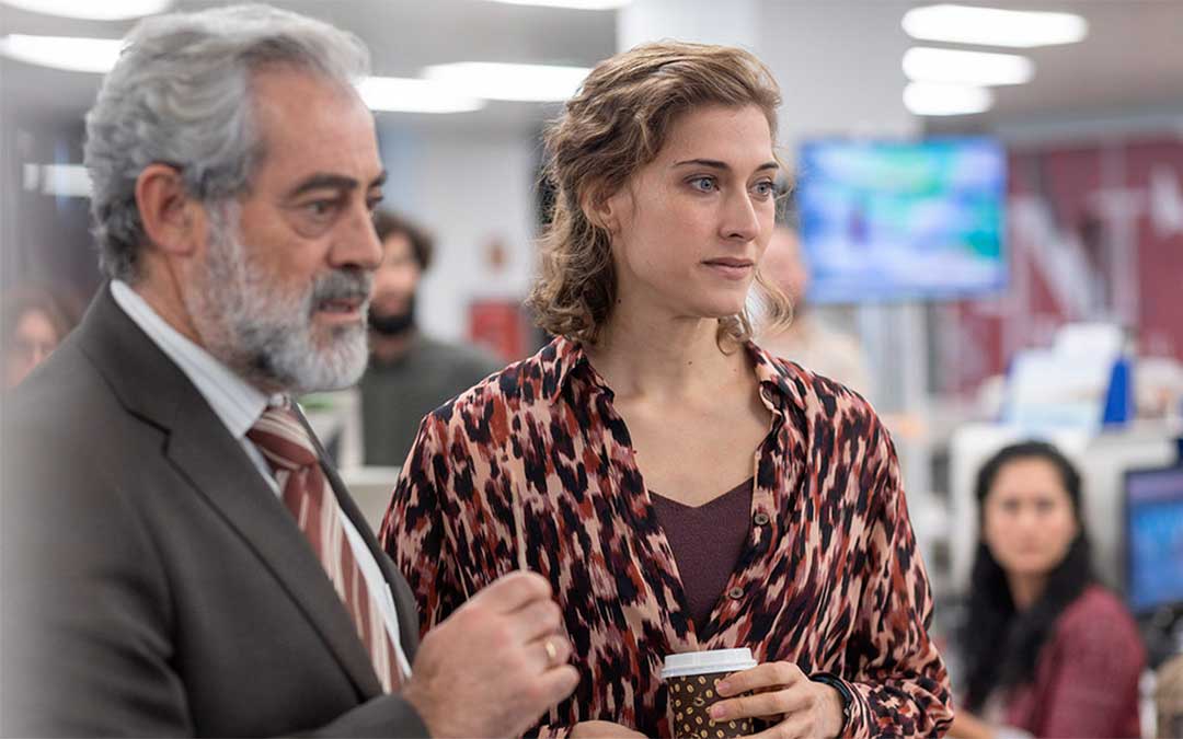 Marta Belmonte es Mónica Báez en 'Los favoritos de Midas'./ Netflix