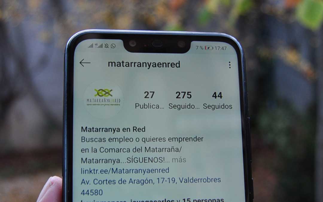 El perfil de instagram está abierto a todos los que deseen seguir las ofertas que la institución comarcal publica.
