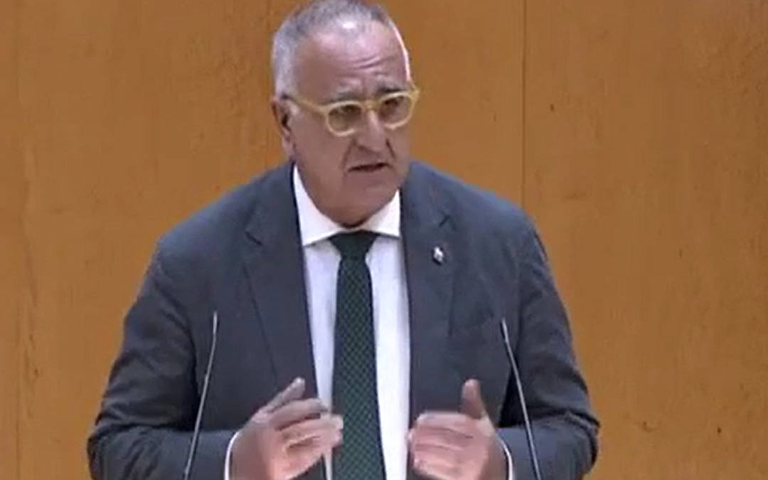 El senador aragonesista, Clemente Sanchez-Garnica. / PAR