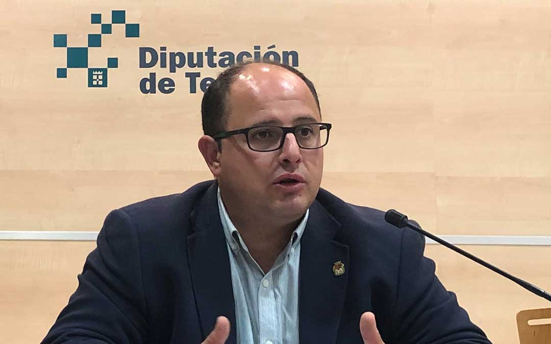 El vicepresidente provincial y delegado del gabinete geológico, Alberto Izquierdo, ha explicado las actuaciones.
