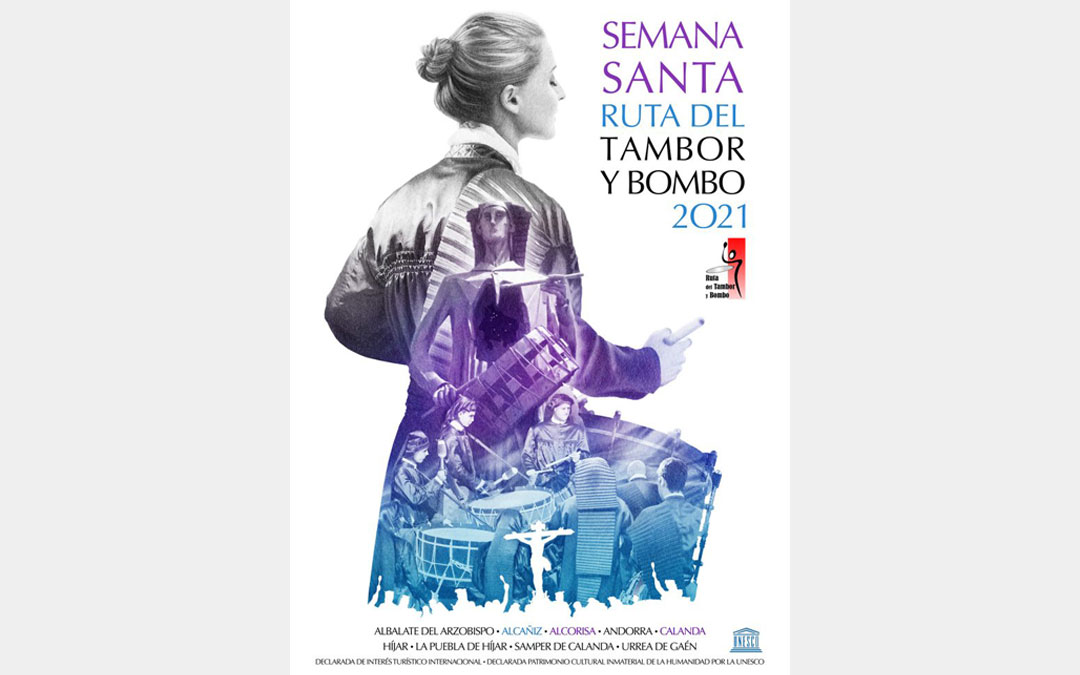 Cartel premiado Semana Santa Ruta del Tambor y Bombo de 2021