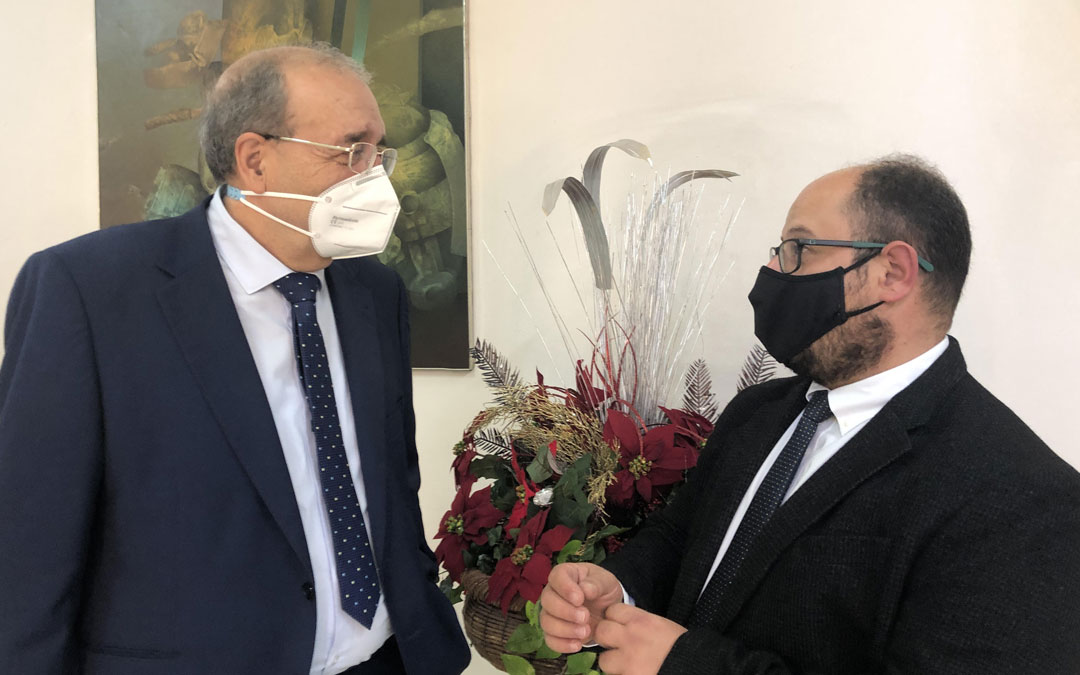 El presidente de la DPT, Manuel Rando junto al vicepresidente, Alberto Izquierdo. Foto: DPT