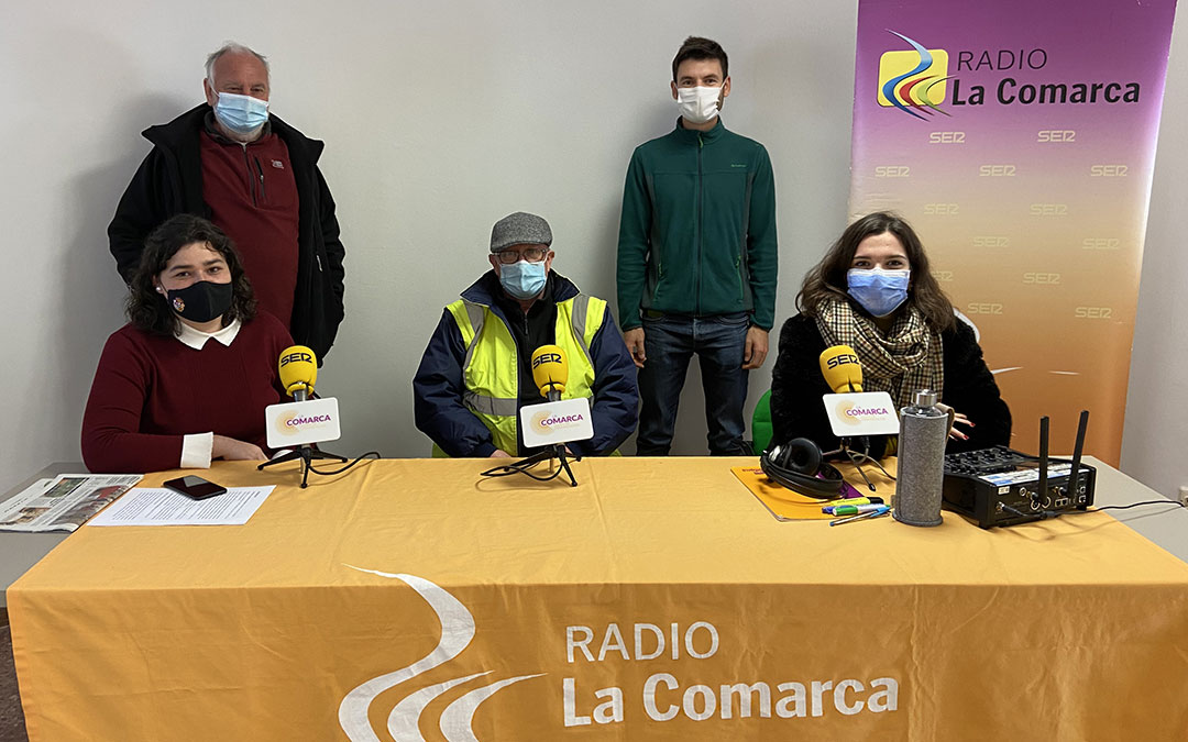 Invitados al programa especial de Radio La Comarca en Albalate del Arzobispo./ L.C.