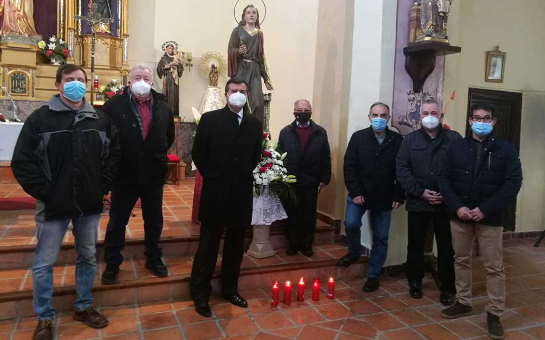 Celebración de Santa Bárbara 2020 en Ariño / Ayto. Ariño